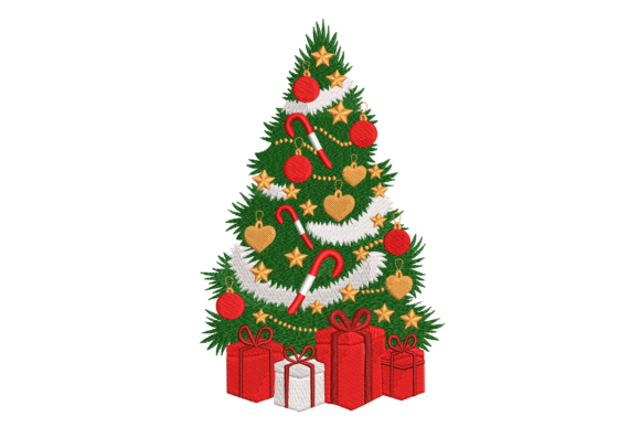 Christmas Tree with Gifts