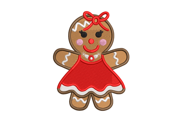 Cute Gingerbread Girl