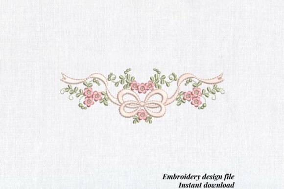 Floral Baby Girl Bow: A Brand-Ready Embroidery Review
