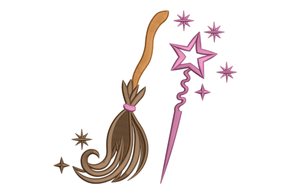 Magic Broom and Star Wand