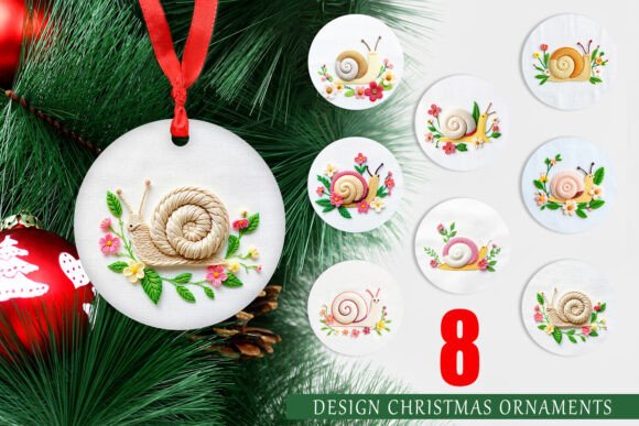 Ornament Snail Embroidery Review