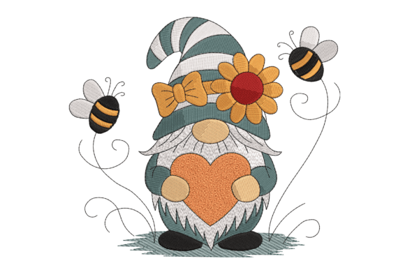 Spring Bee Gnome