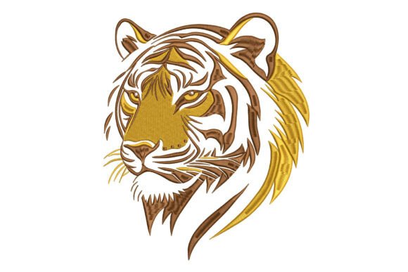 Tiger Head Embroidery Design Review